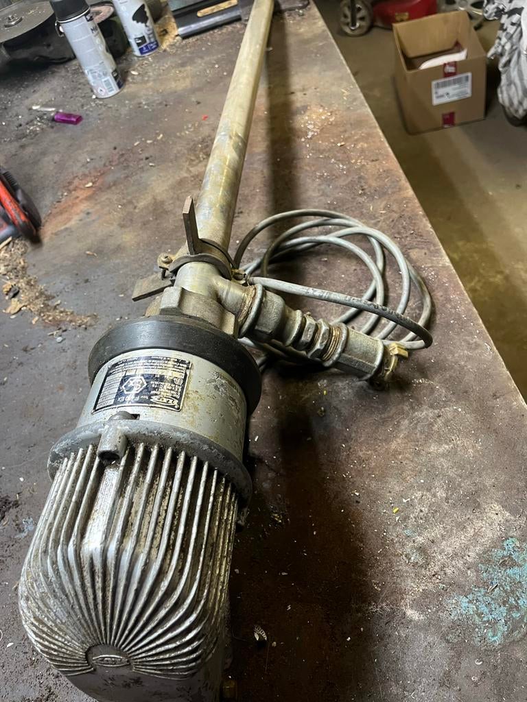 Elektrische vatpomp Flux F410 Ex 220V 460W 1500rpm, Ophalen, Gebruikt, Overige typen, 1400 tot 1800 rpm