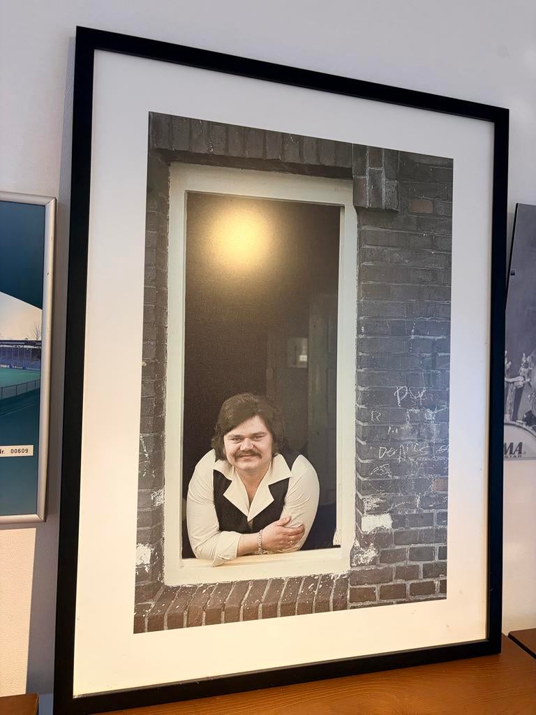 Ingelijste André Hazes poster, Ophalen, Met lijst, A1 t/m A3, Muziek