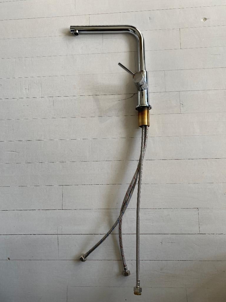 keukenkraan, Doe-het-zelf en Verbouw, Sanitair, Ophalen, Zo goed als nieuw, Chroom, Kraan