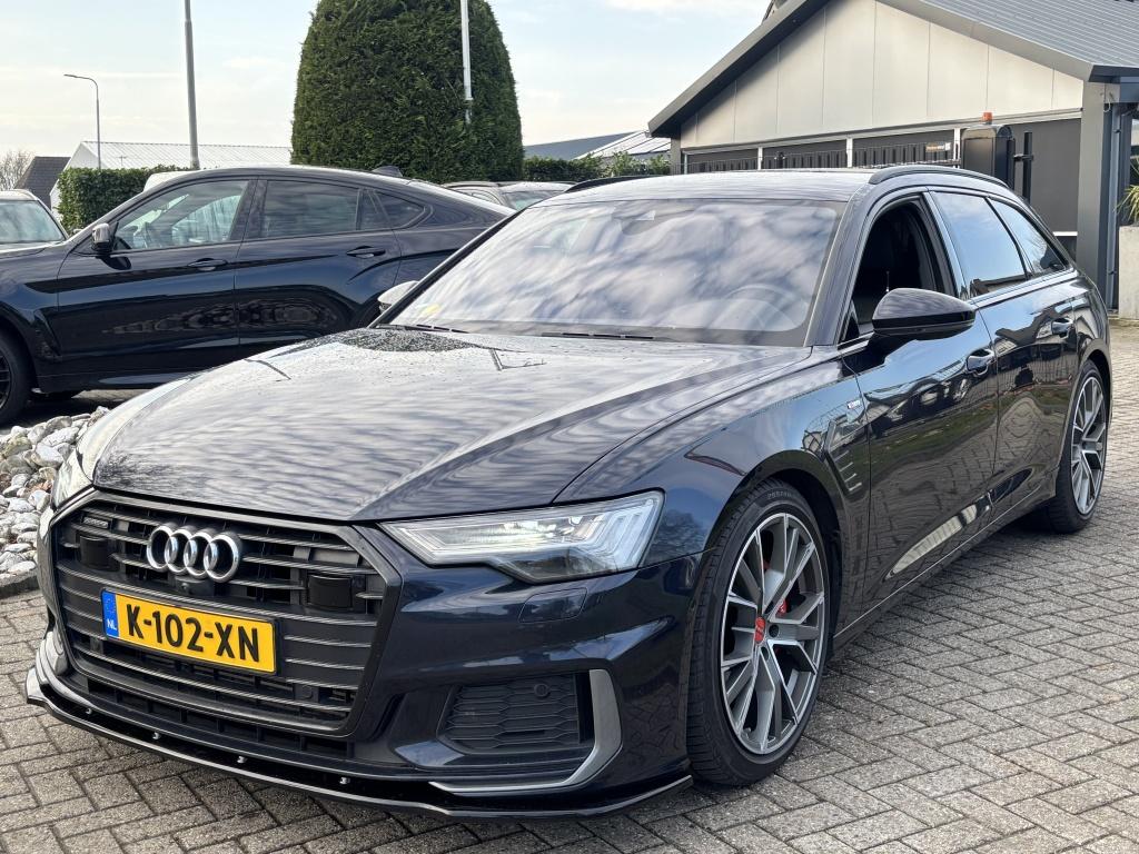 Audi A6 Avant 50 TDI Quattro Sport S-Line 2019 BTW, Auto's, Automaat, Gebruikt, Euro 6, Blauw