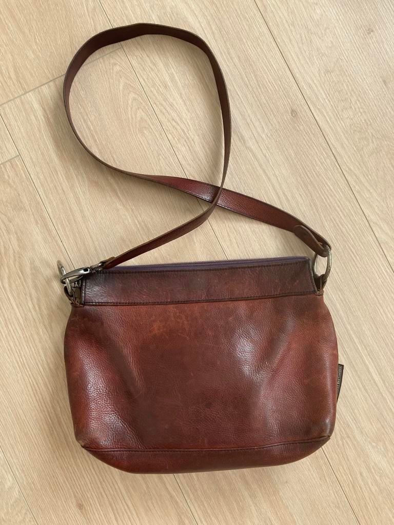 Fred de la bretoniere handtas, Sieraden, Tassen en Uiterlijk, Tassen | Damestassen, Ophalen of Verzenden, Gebruikt, Rood, Handtas