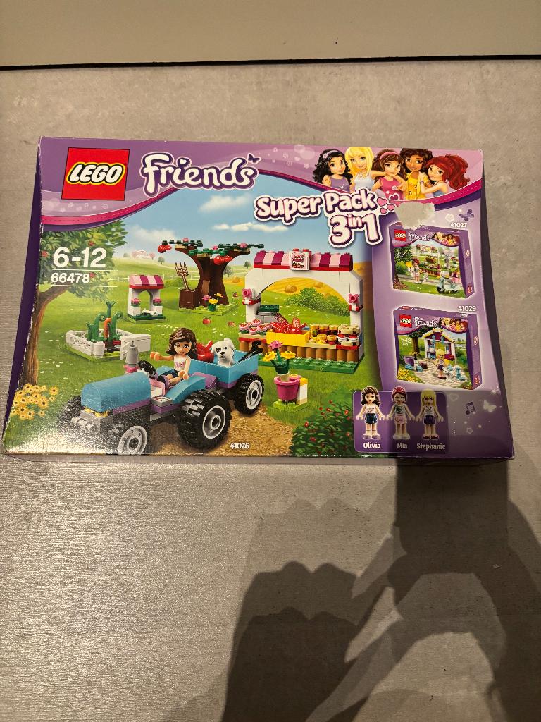 lego friends. super pack 3 in 1 setter 66478, Ophalen of Verzenden, Zo goed als nieuw, Complete set, Lego