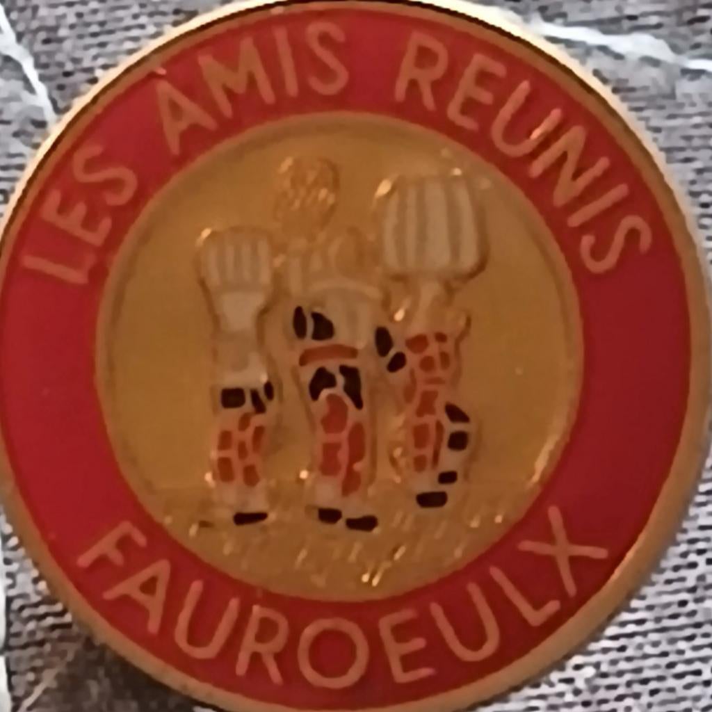 Carnaval speldje, pin: gilles (regio binche), Ophalen of Verzenden, Gebruikt, Overige onderwerpen