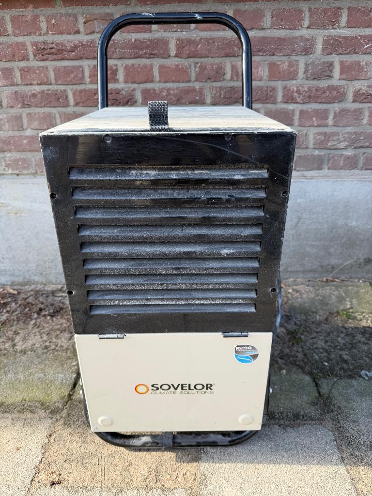 Bouwdroger Sovelor met vochtigheidsmeter, Ophalen, Gebruikt, Afzuiger