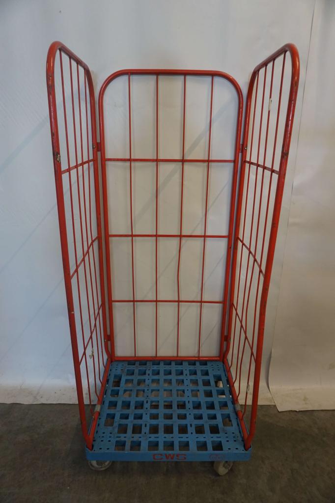 Rolcontainer transportwagen transportkar 3-heks, Gebruikt, Transportkar, Niet ingevuld, Ophalen