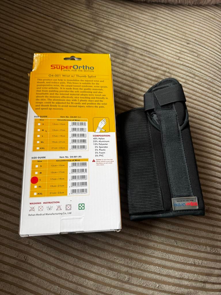 Duim pols brace, Ophalen of Verzenden, Nieuw