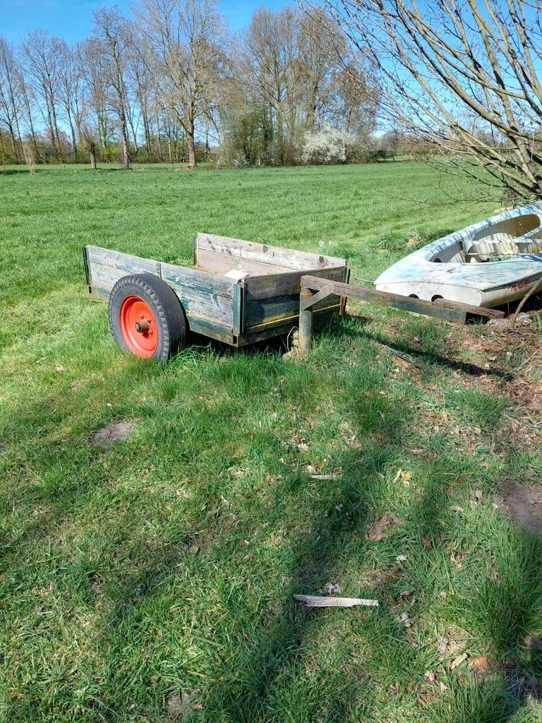 Aanhanger voor trekker - opknapper, Ophalen