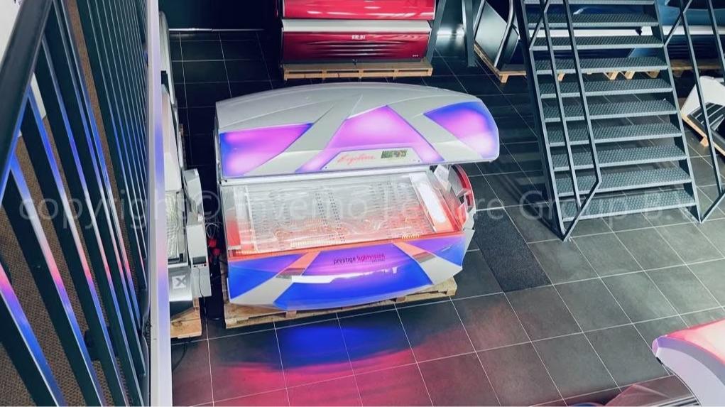 Ergoline Prestige LIGHTVISION SPECTRA OCCASION, Niet ingevuld, 15 lampen of meer, Zo goed als nieuw, Niet ingevuld