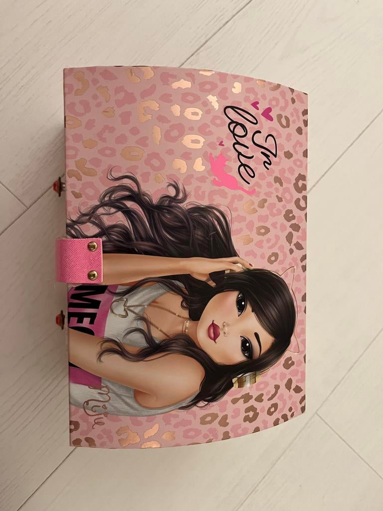 TOPModel sieradendoos met slot - In Love design, Ophalen of Verzenden, Zo goed als nieuw