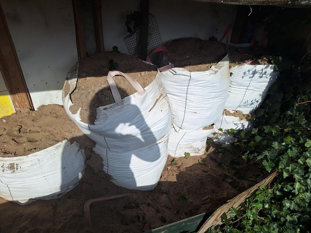 Zand, Ophalen, Gebruikt, Ophoogzand