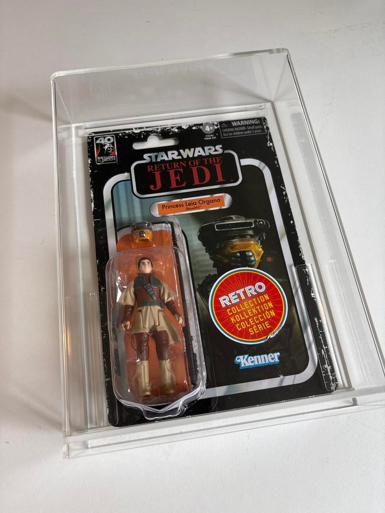 Star Wars Retro Collection Princess Leia Organa Display Case, Verzamelen, Star Wars, Ophalen of Verzenden, Nieuw, Actiefiguurtje