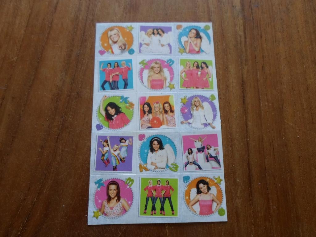 K  3 .    Stickertjes.     2   euro., Ophalen of Verzenden, Nieuw, Meerdere stickers