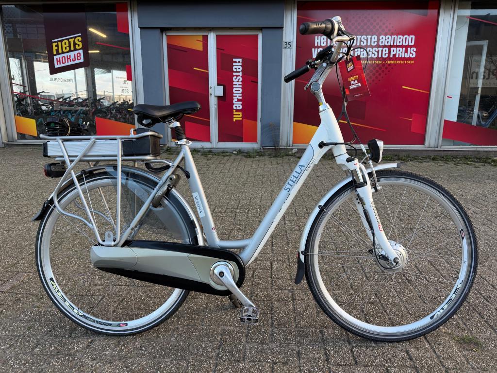 Fietshokje Beverwijk: Stella Verona elektrische damesfiets, Niet ingevuld, Niet ingevuld, Ophalen of Verzenden, Zo goed als nieuw