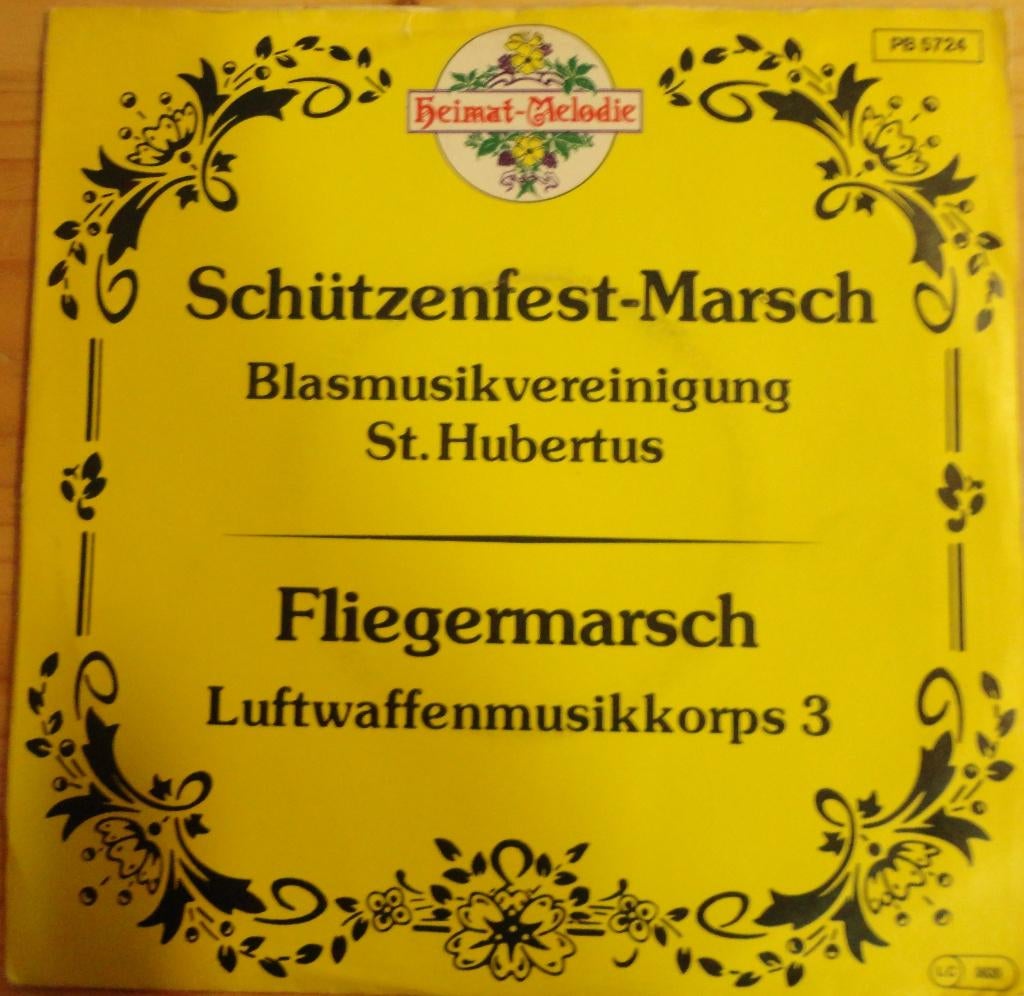 St.Hubertus > Schutzenfest marsch, Ophalen of Verzenden, Gebruikt, 7 inch, Overige genres