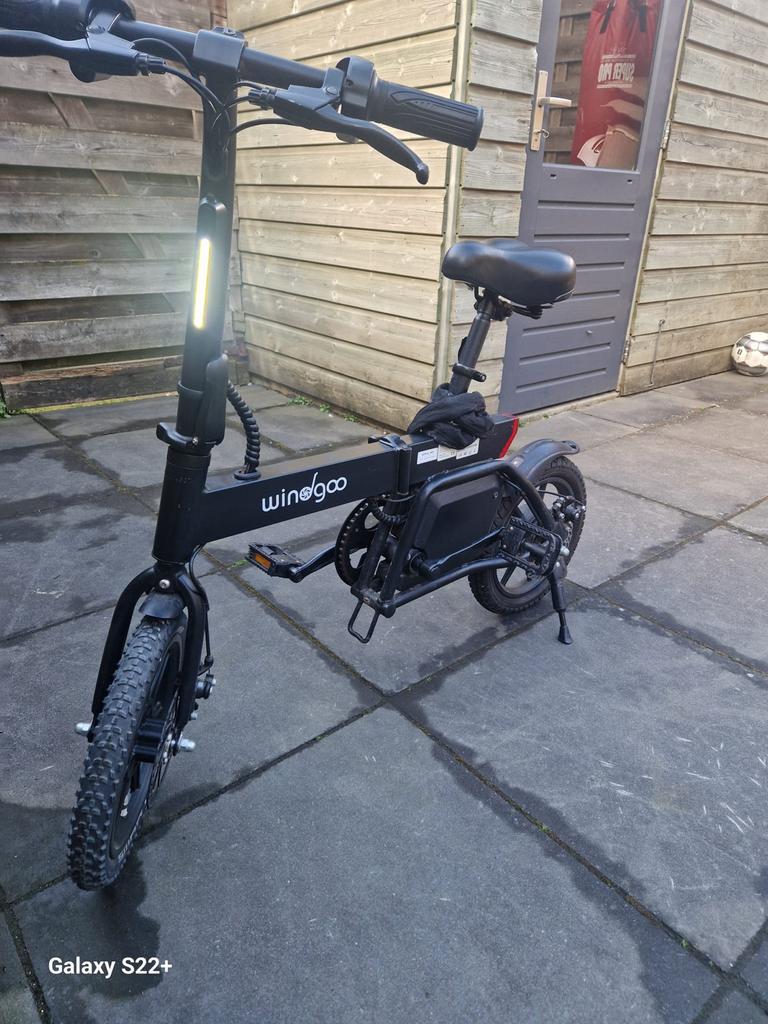 Windgoo B20 klapfiets, Fietsen en Brommers, Elektrische fietsen, Minder dan 47 cm, Ophalen of Verzenden, Gebruikt, Overige merken