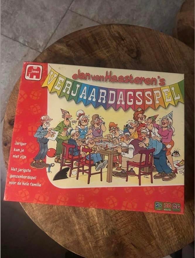 Jan van Haasteren's Verjaardagsspel, Drie of vier spelers, Ophalen of Verzenden, Gebruikt
