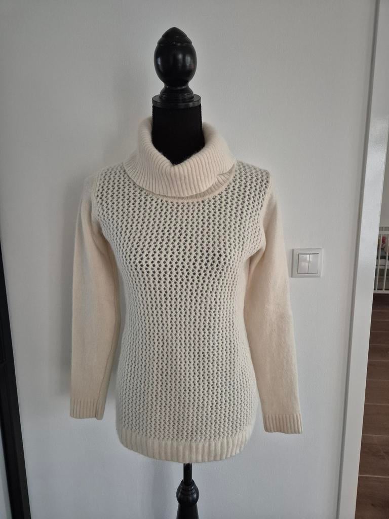 Lams wollen col trui van Uno Due, mt s- xs, Uno Due, Ophalen of Verzenden, Zo goed als nieuw, Maat 34 (XS) of kleiner