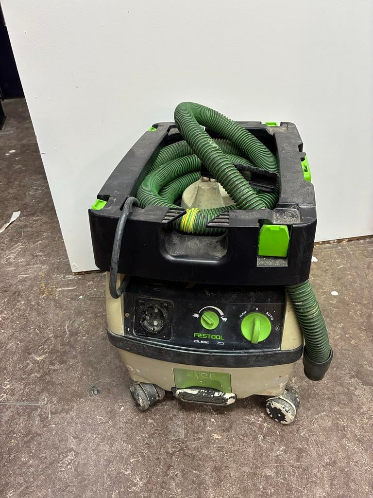 Festool CTL Mini Stofzuiger met reiniginsset en filterzakken, Doe-het-zelf en Verbouw, Reinigingsmachines, Ophalen, Gebruikt