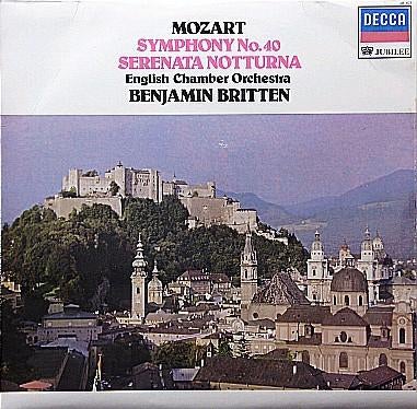 LP - Mozart - Benjamin Britten, Ophalen of Verzenden, Zo goed als nieuw, Orkest of Ballet, 12 inch
