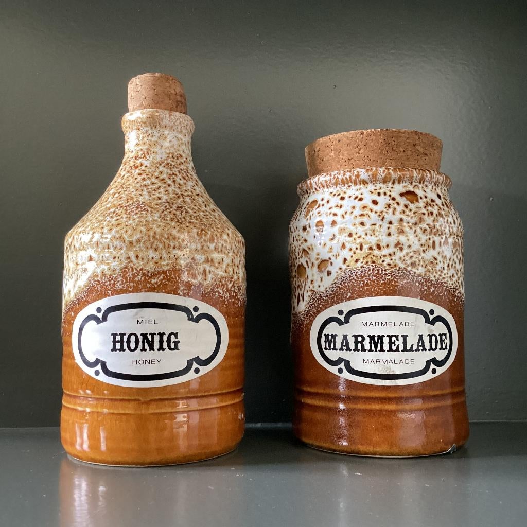 Keramiek voorraadpotten, Ophalen of Verzenden