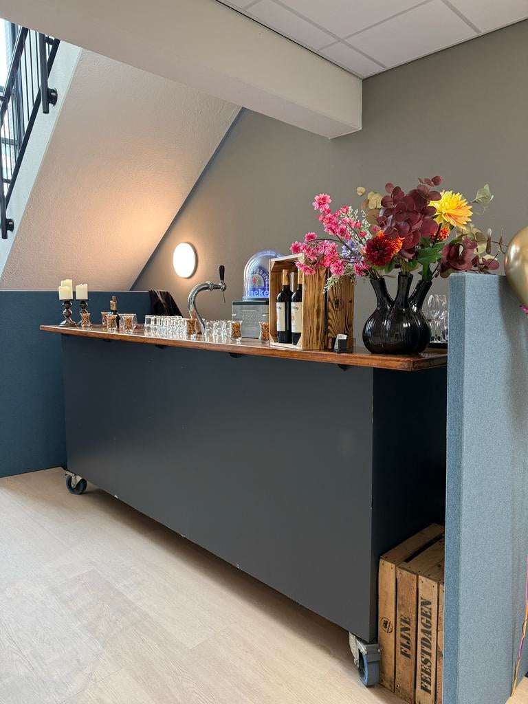 Biertap Gamko verrijdbare bar met tap en 2 koelkasten, Ophalen, Gebruikt