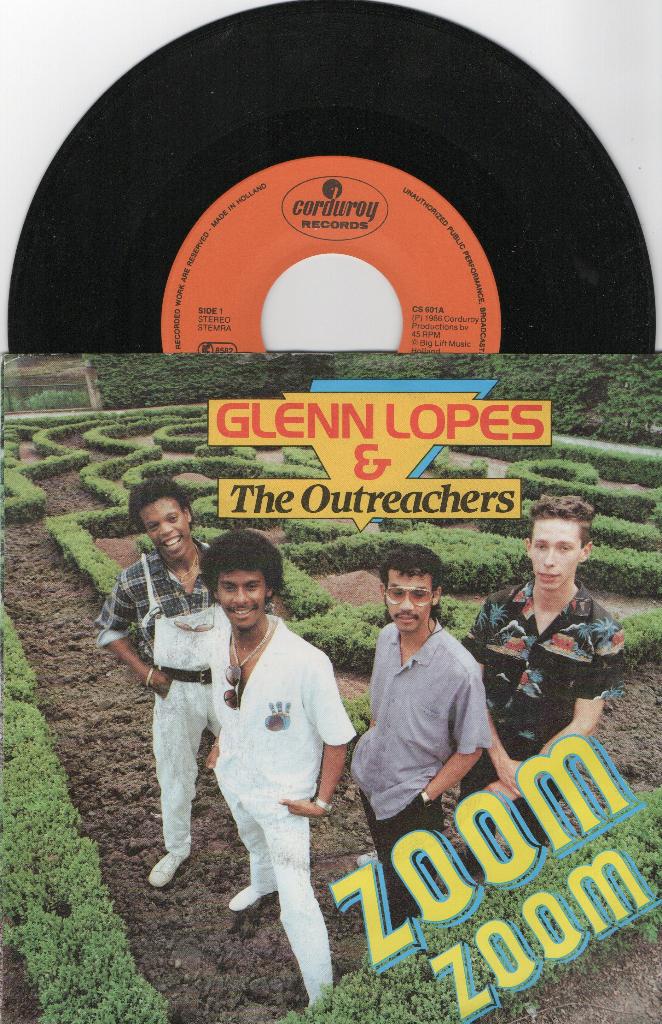 Glenn Lopes & The Outreachers – Zoom Zoom, 7 inch, Single, Ophalen of Verzenden, Zo goed als nieuw