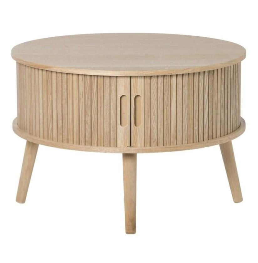 Ronde salontafel nieuw in doos, Huis en Inrichting, Tafels | Salontafels, Ophalen, 50 tot 100 cm, Rond, Nieuw