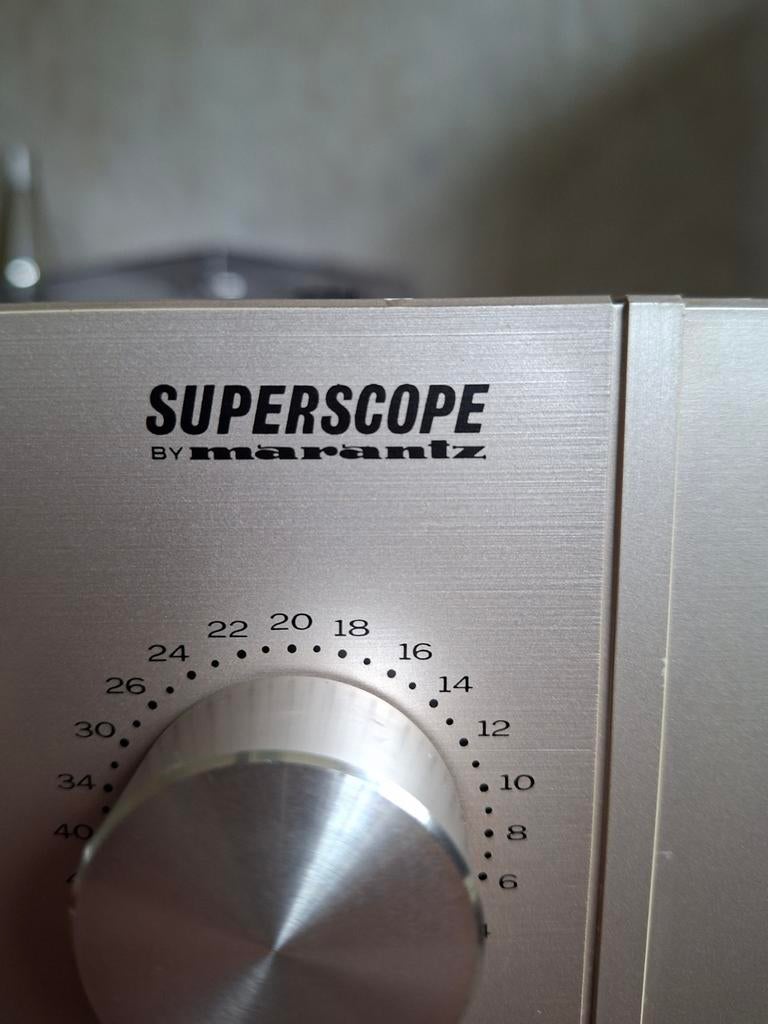 Vintage Superscope by Marantz Versterker A-530, Audio, Tv en Foto, Versterkers en Receivers, Gebruikt, Ophalen, Marantz, Minder dan 60 watt
