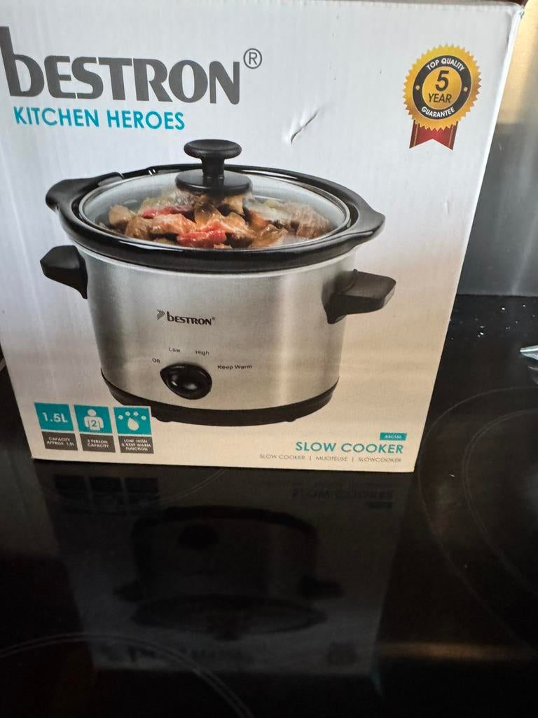Bestron slowcooker, Witgoed en Apparatuur, Slowcookers, Ophalen, Nieuw