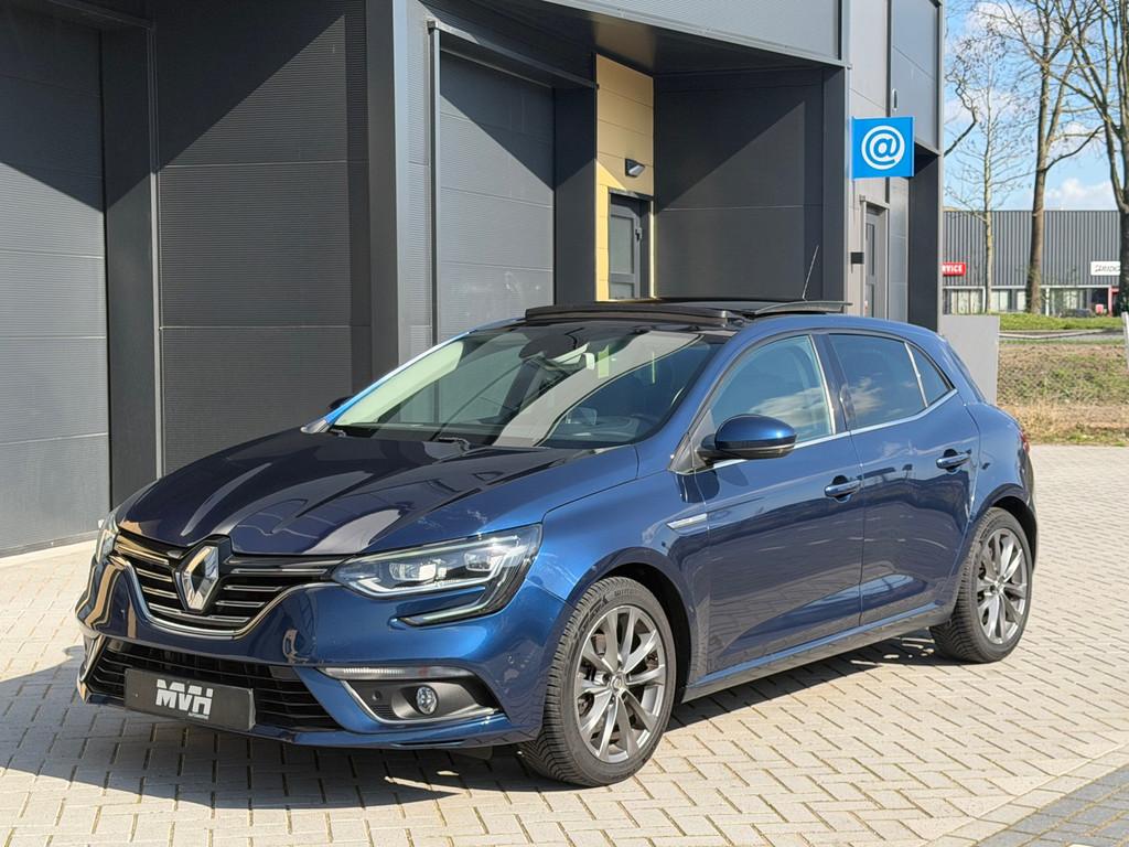 Renault Mégane 1.2 TCe Série Signature Exclusiv - Pano - B, Voorwielaandrijving, Gebruikt, 4 cilinders, Blauw