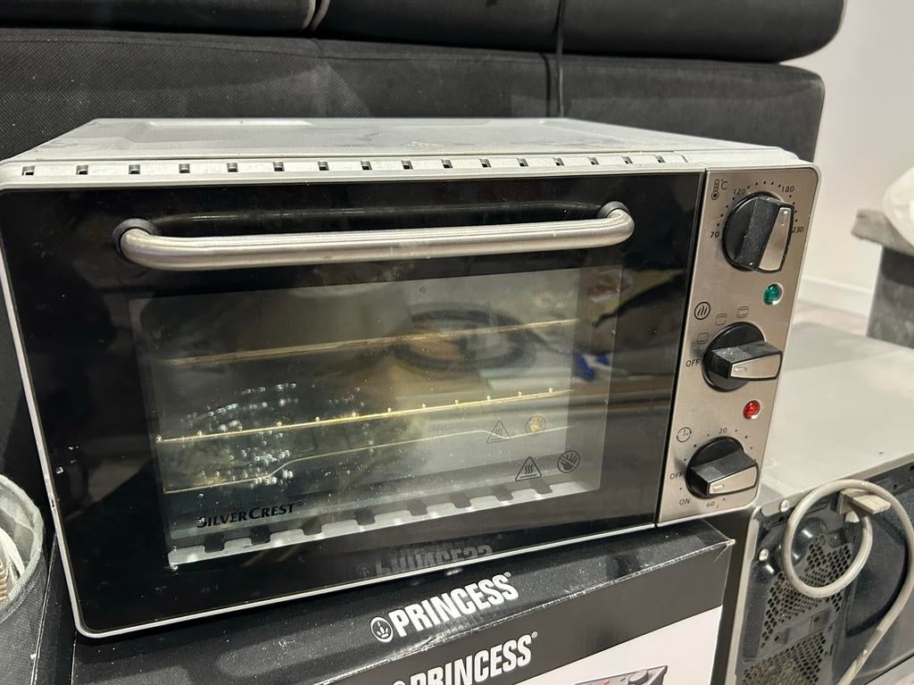 SilverCrest elektrische oven – Goede staat”, Witgoed en Apparatuur, Ophalen of Verzenden, Zo goed als nieuw, Minder dan 45 cm