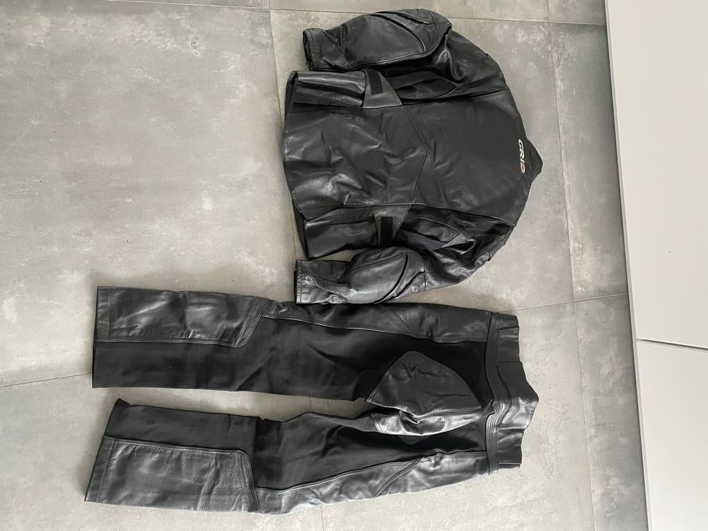 GRID Leren Motorpak Dames Zwart - Maat XL, Ophalen, Tweedehands, Dames, Combipak