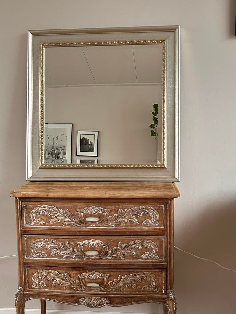 Mooie spiegel , jaren 90, Ophalen, Hout, 50 tot 75 cm, Minder dan 50 cm