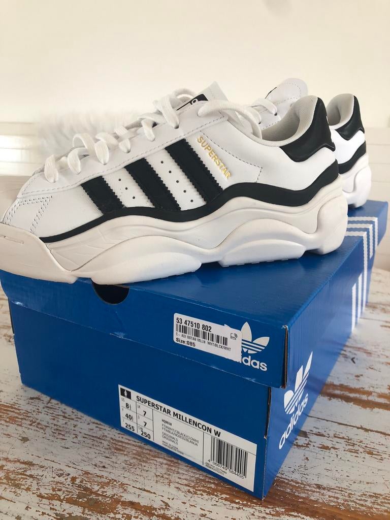 Adidas Superstar Sportschoenen(dames), Nieuw, Ophalen of Verzenden, Wit, Sportschoenen