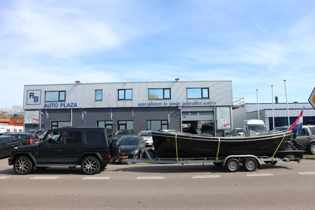 SEAFURY 650 SLOEP / 27PK 3CYL VETUS / 2006 / DEKTENT / ZWART, Watersport en Boten, Sloepen, Gebruikt, 10 tot 30 pk, 6 meter of meer