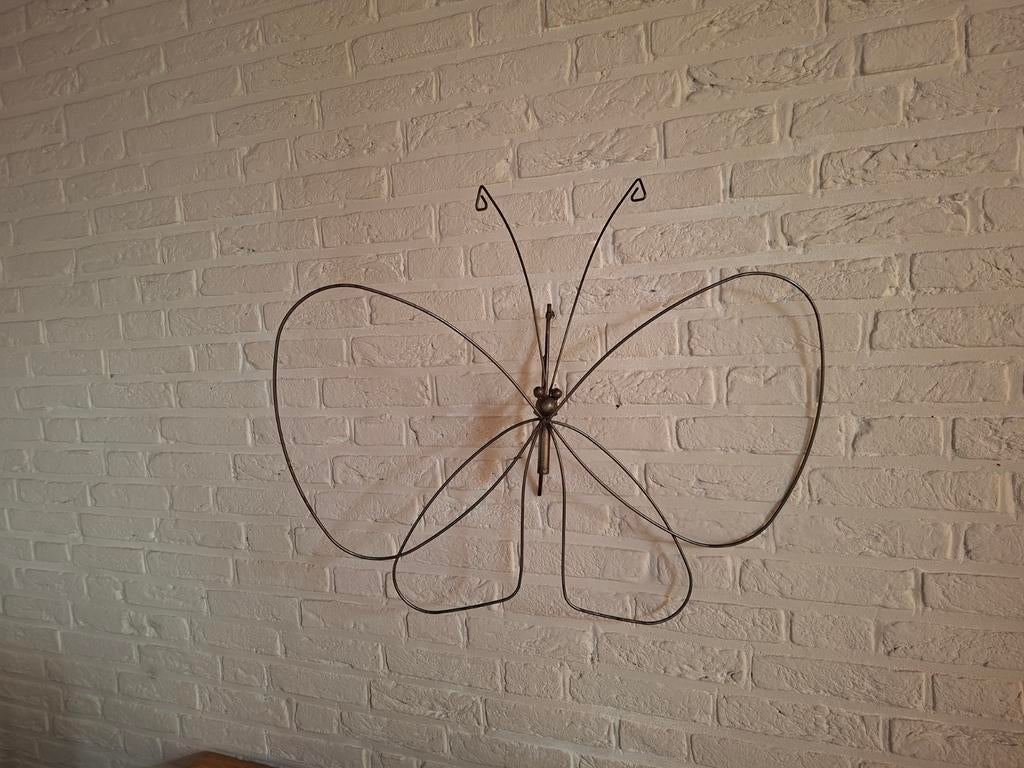 Ijzeren/metalen vlinder, Ophalen, Gebruikt