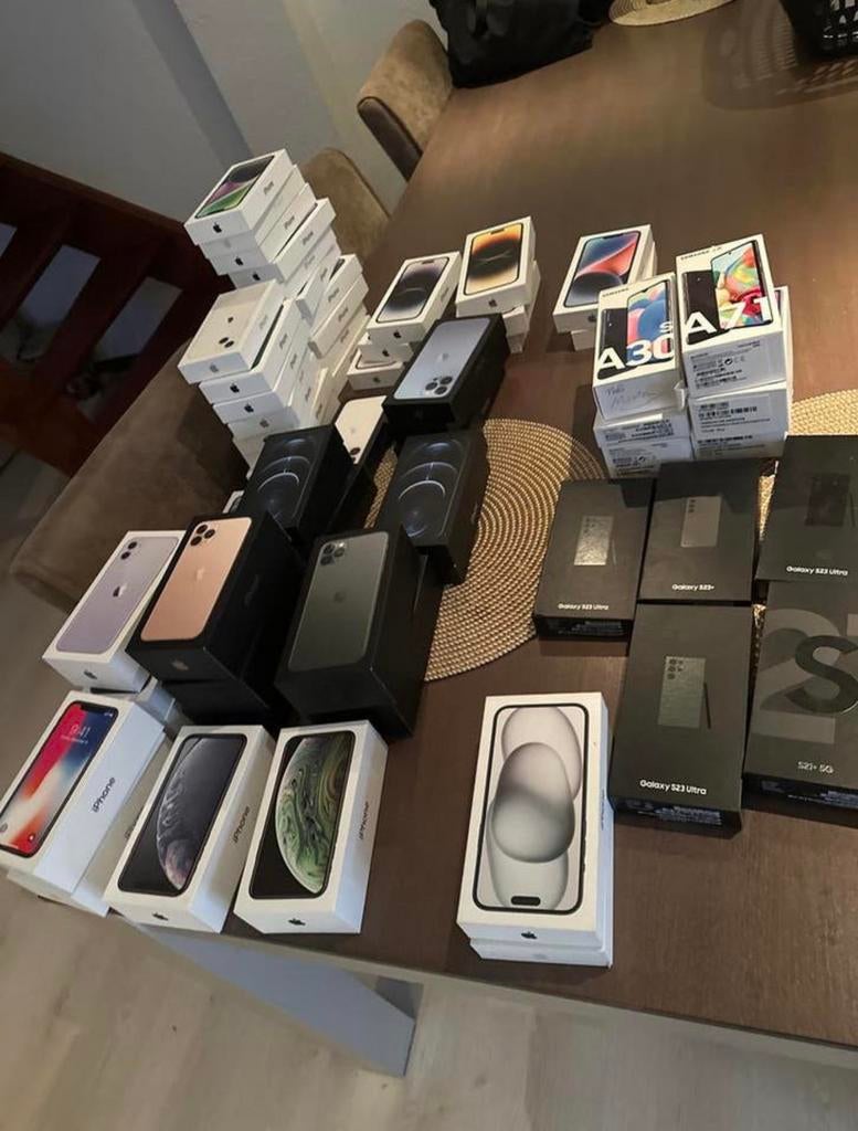 Partij apple iphone & samsung LEGE dozen 63 stuks, Telecommunicatie, Mobiele telefoons | Apple iPhone, Ophalen of Verzenden, Zo goed als nieuw