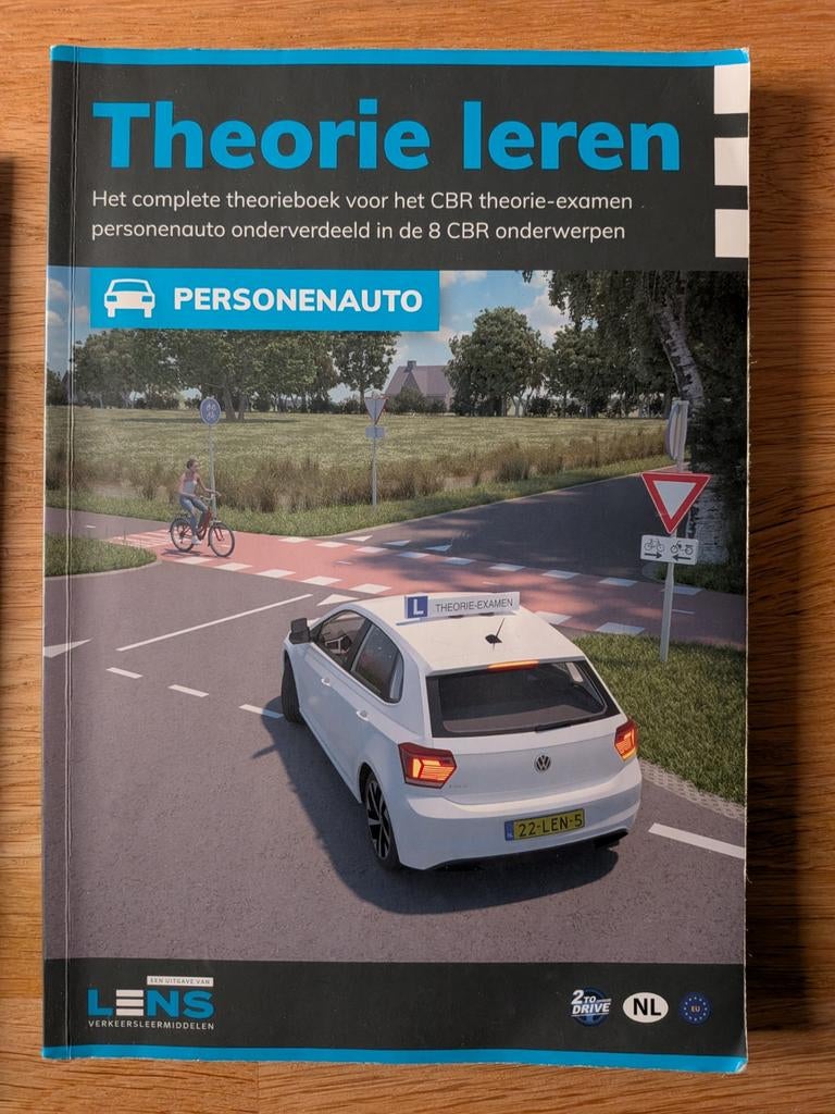Theorieboek personenauto (LENS, 2025), Boeken, Ophalen of Verzenden, Gelezen, Algemeen
