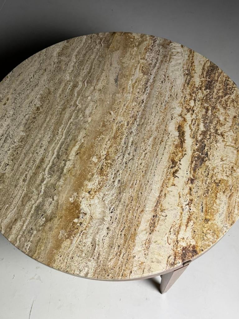 Salontafel travertin marmer blad, Ophalen