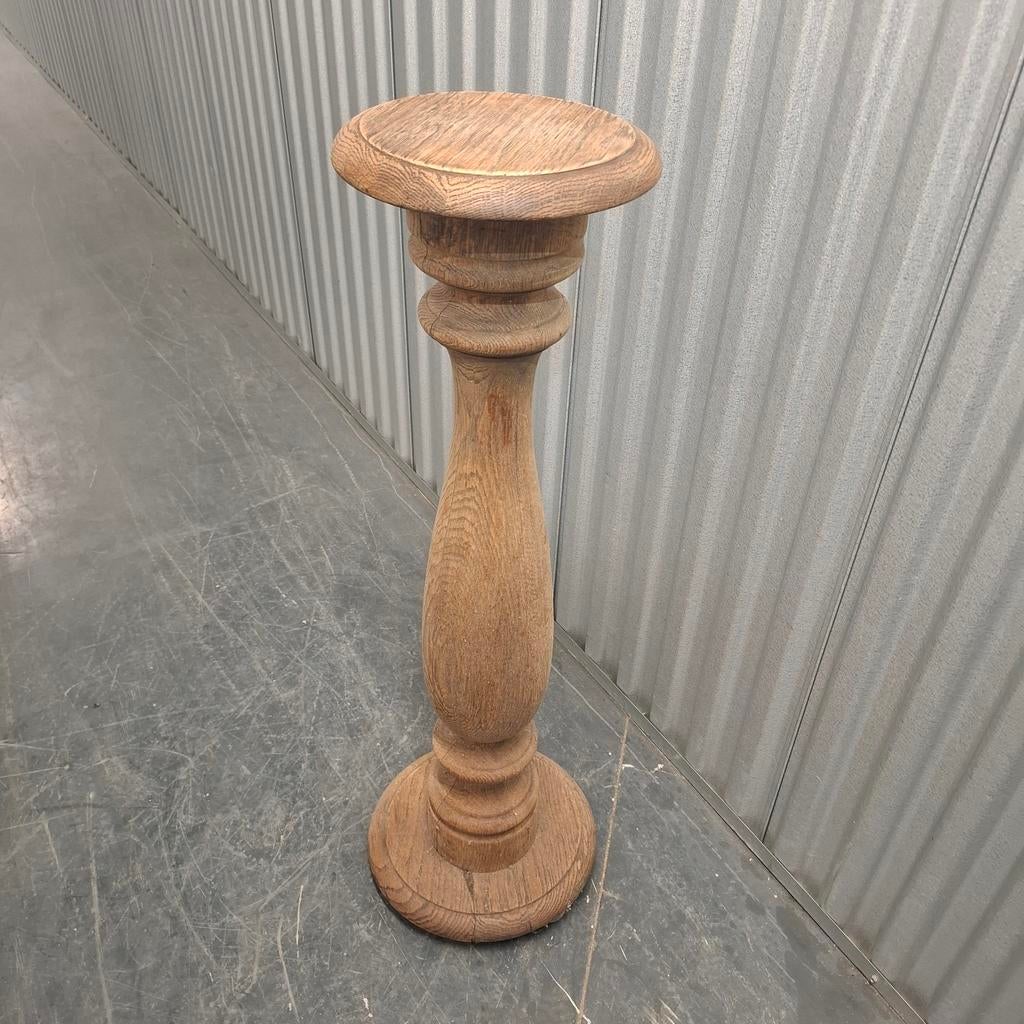 Antieke/Brocante Plantenstandaard Plantentafel tafeltje (e.), Huis en Inrichting, Woonaccessoires | Zuilen en Pilaren, Ophalen