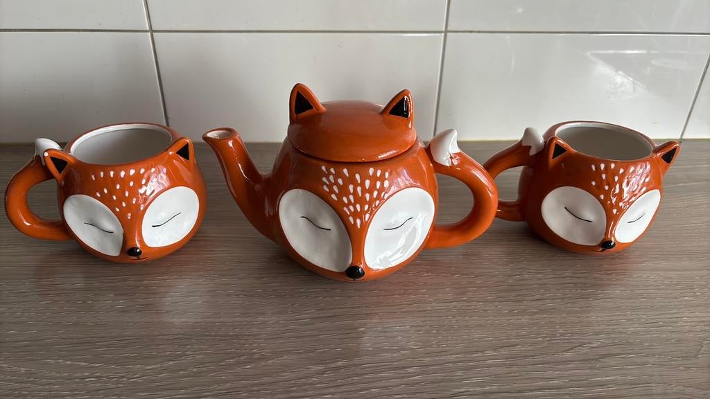 Leuke thee set, Ophalen