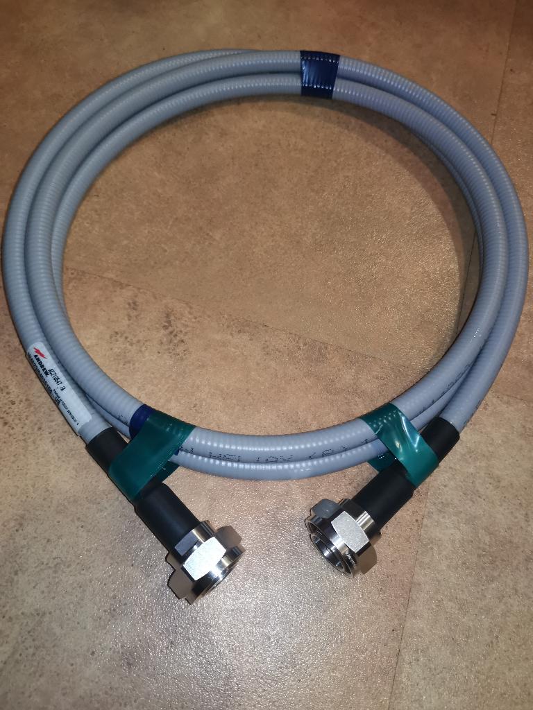 1/2 inch Coax Highflex 2.5M 7/16 Andrew 3200Watt 100MHz, Telecommunicatie, Antennes en Masten, Verzenden, Nieuw, Antenne