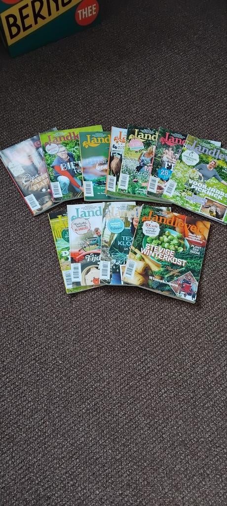11 Landleven tijdschriften zgan, Ophalen of Verzenden, Zo goed als nieuw, Overige typen