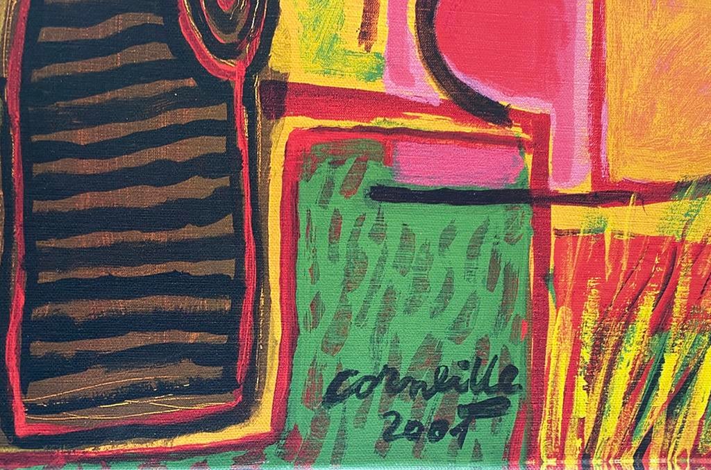Corneille art-print op canvas Memorable Day, Huis en Inrichting, Woonaccessoires | Schilderijen, Tekeningen en Foto's, Gebruikt
