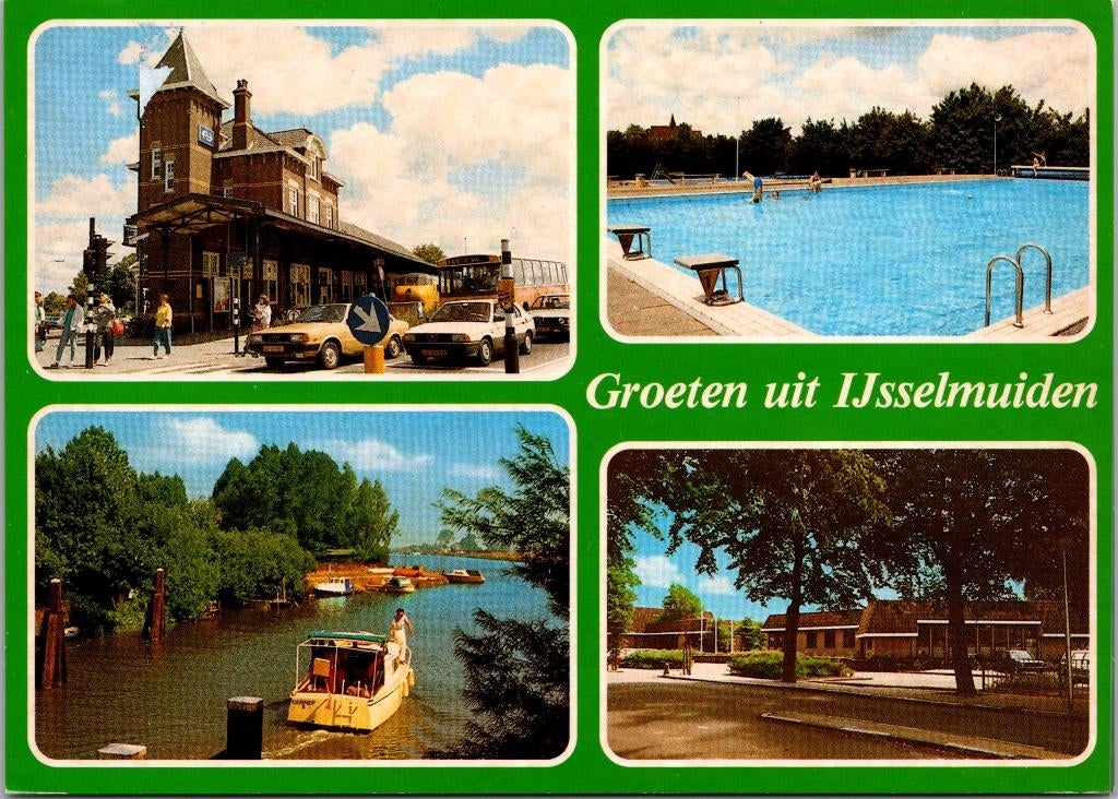 Groeten uit IJsselmuiden, Verzamelen, Ophalen of Verzenden, 1980 tot heden, Ongelopen, Overijssel