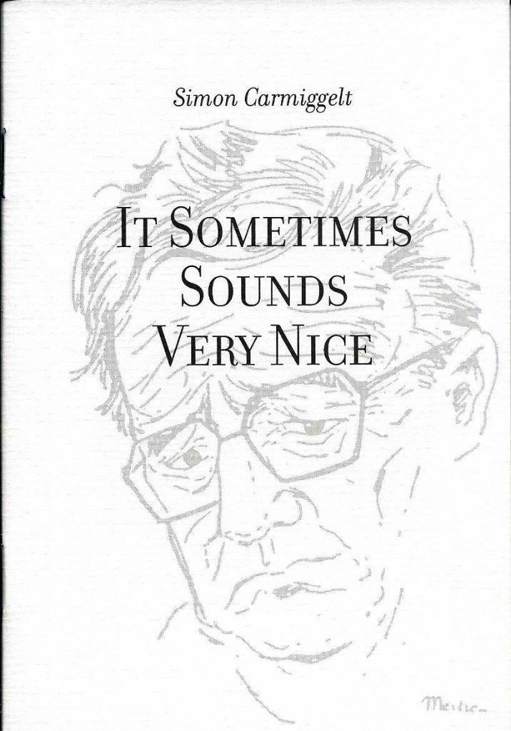 Simon Carmiggelt, It Sometimes Sounds Very Nice., Ophalen of Verzenden, Nieuw