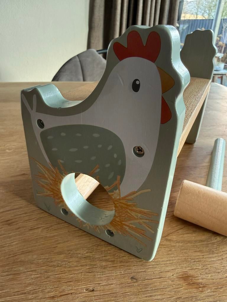 Little Dutch Hamerbank - Houten Speelgoed, Ophalen, Zo goed als nieuw, Overige typen