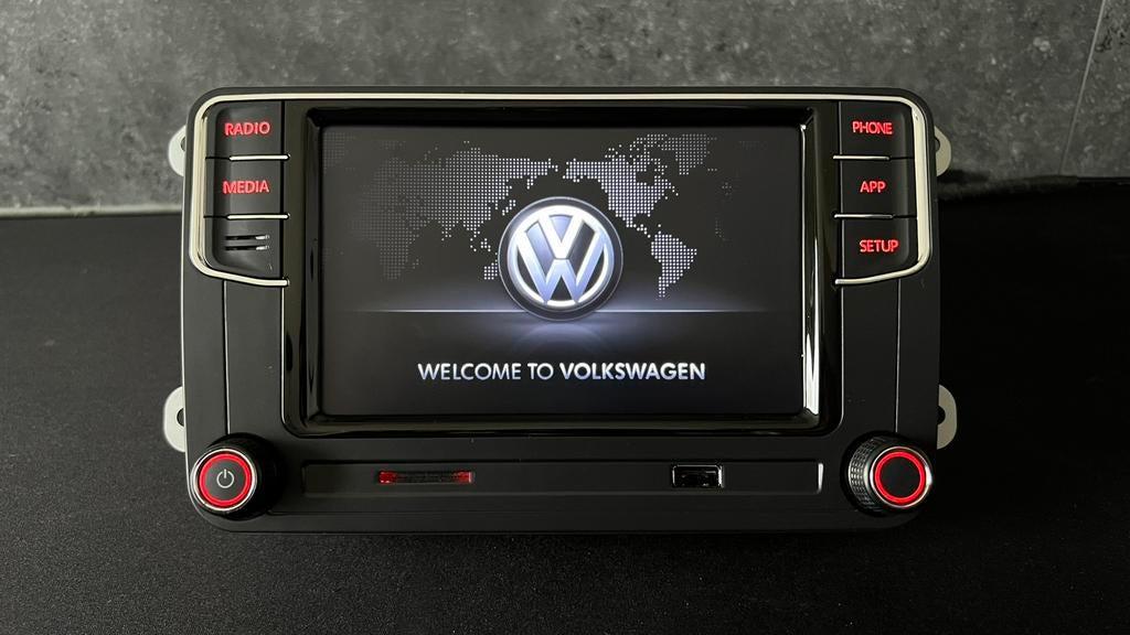 VW RCD360 PRO Apple CarPlay Android Auto gratis Montage!!, Ophalen, Nieuw