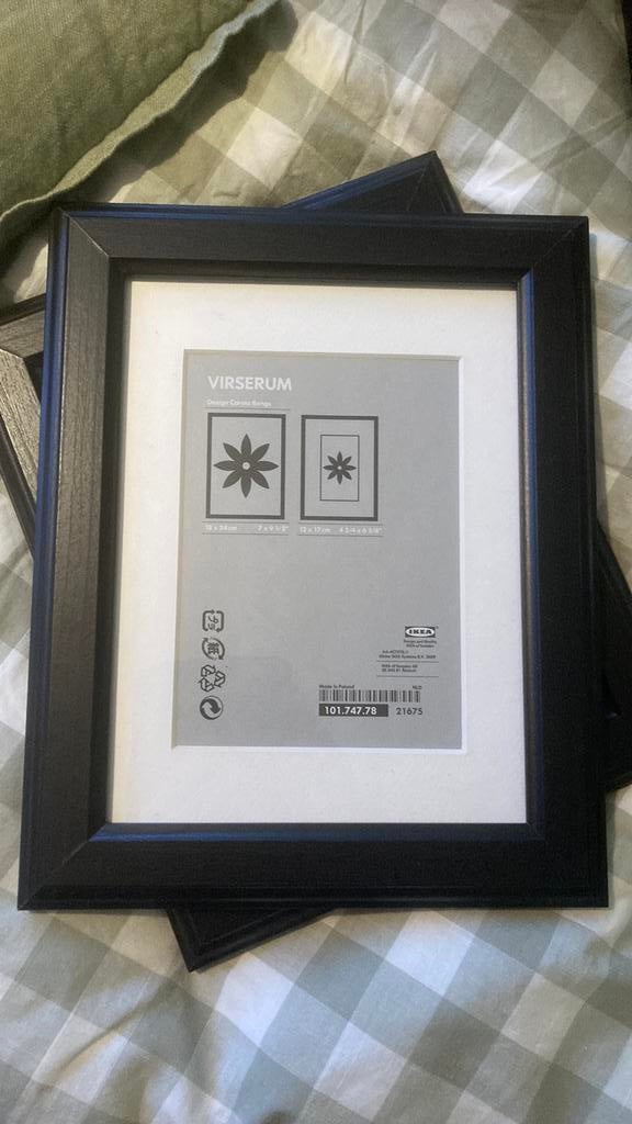 Zwarte houte fotolijstjes, Ophalen, Nieuw