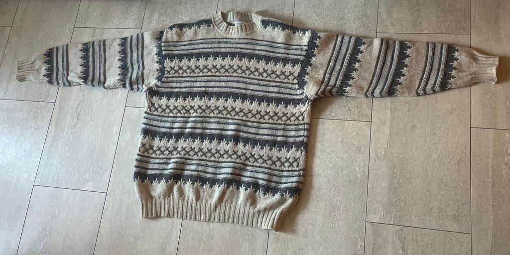 Wollen trui Benetton XL, Ophalen of Verzenden, Zo goed als nieuw, Maat 46/48 (XL) of groter